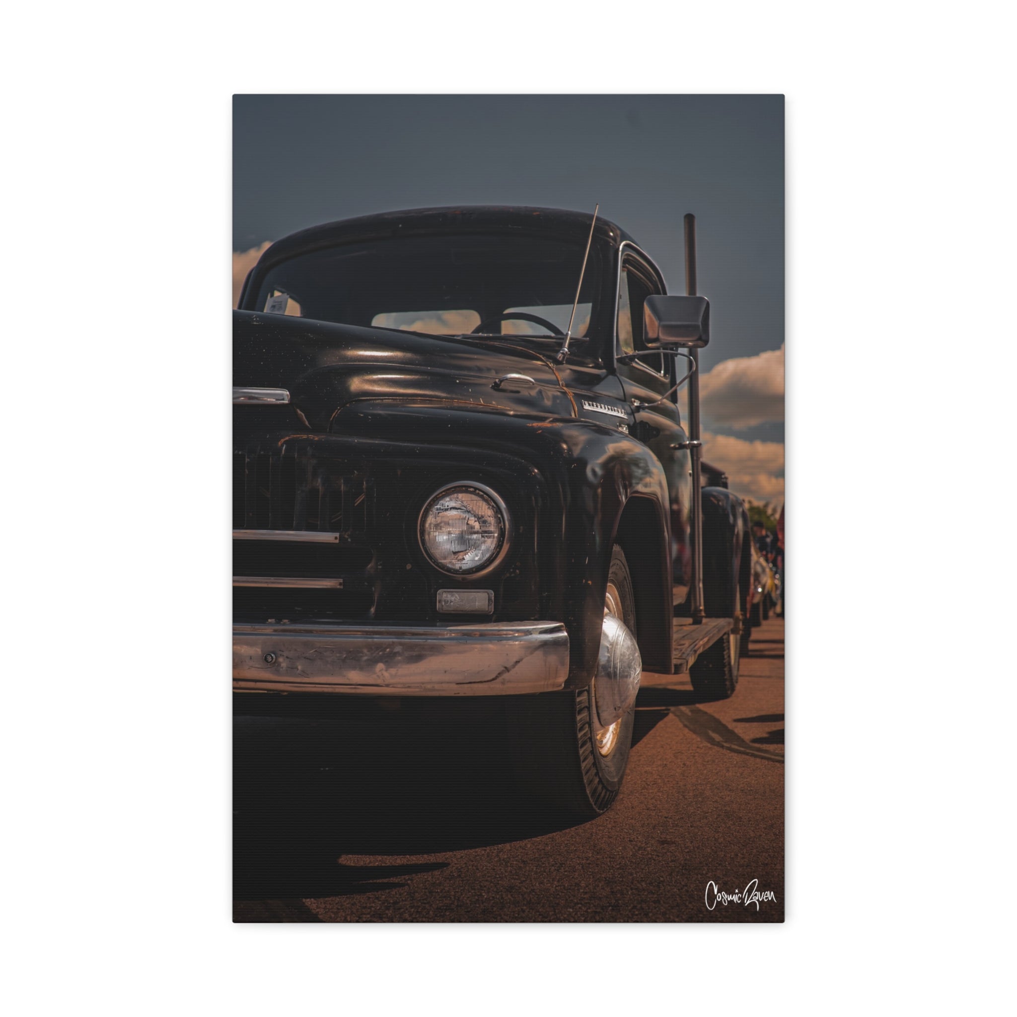 The Binder Canvas - International Vintage Truck Photography Canvas