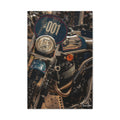 Gryffin Canvas - Motorcycle Wall Art Photography Print Matte Finish, Stretched, 1.25" Depth