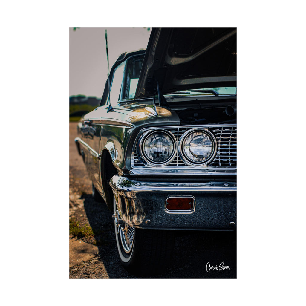 Lazy Afternoon Poster -  Classic Vintage Car Photography Wall Art