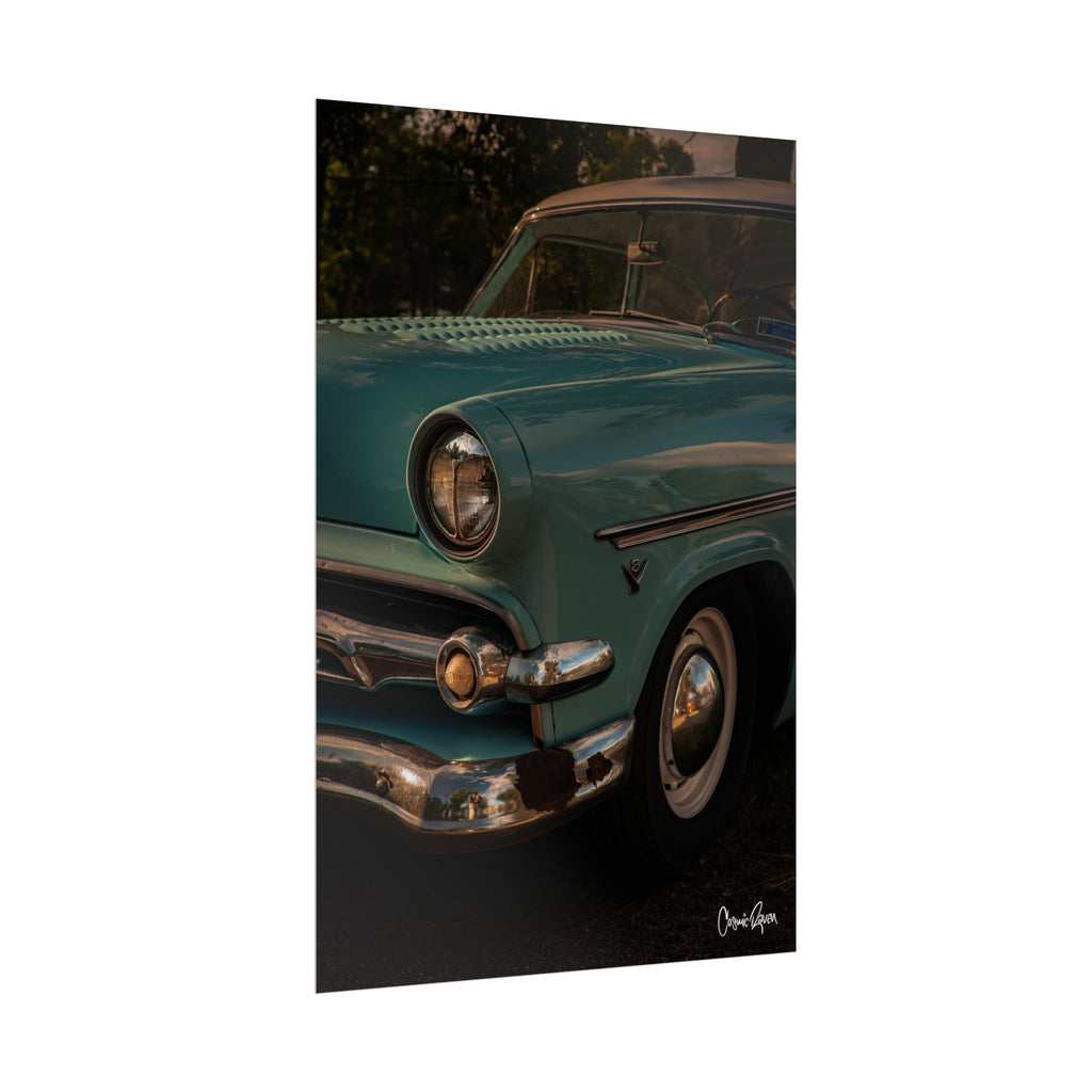 Rustina Poster - Classic Ford Car Photography Print