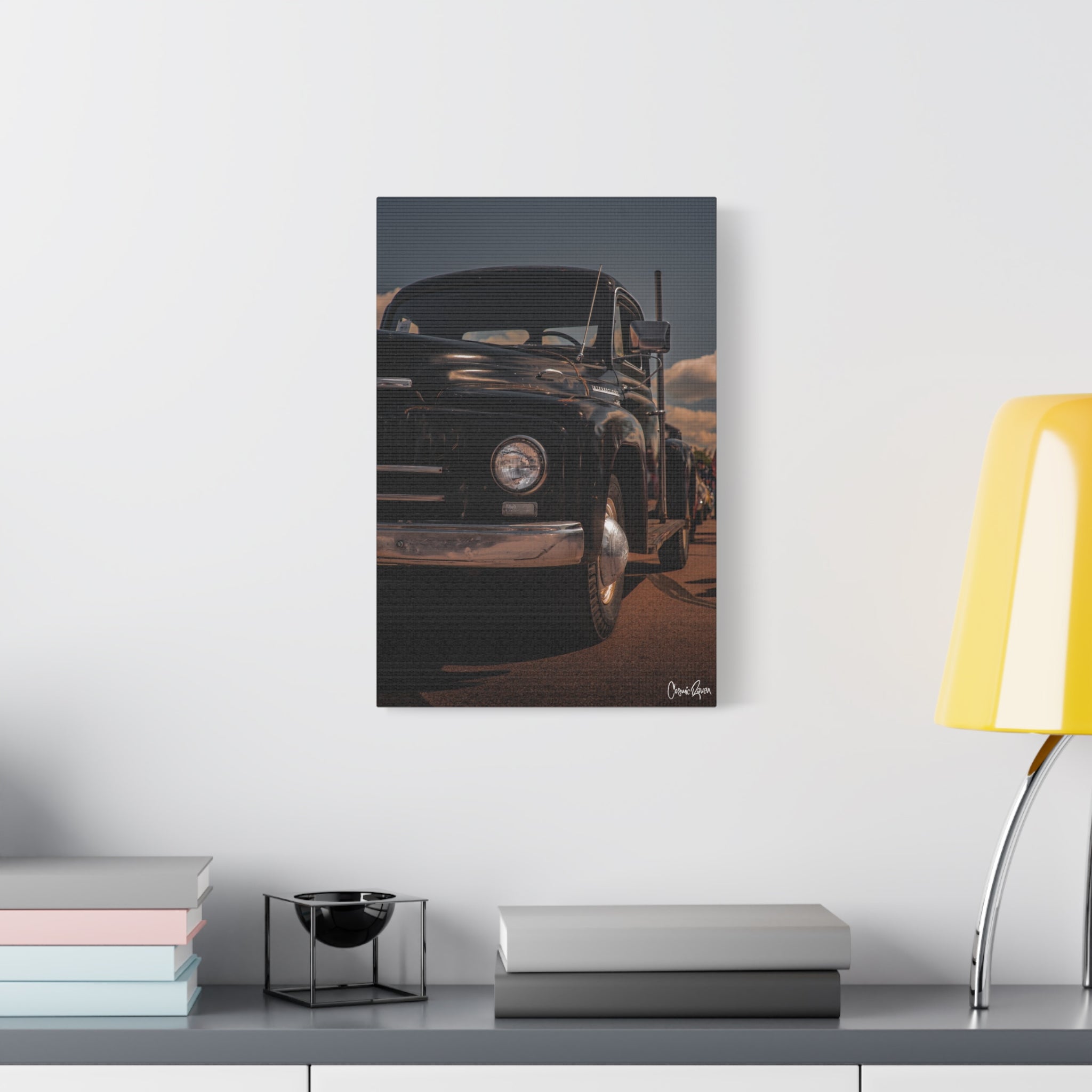 The Binder Canvas - International Vintage Truck Photography Canvas Print