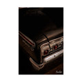 Black Impala Poster - Classic Car Poster Vintage Tail Light Automotive Wall Art