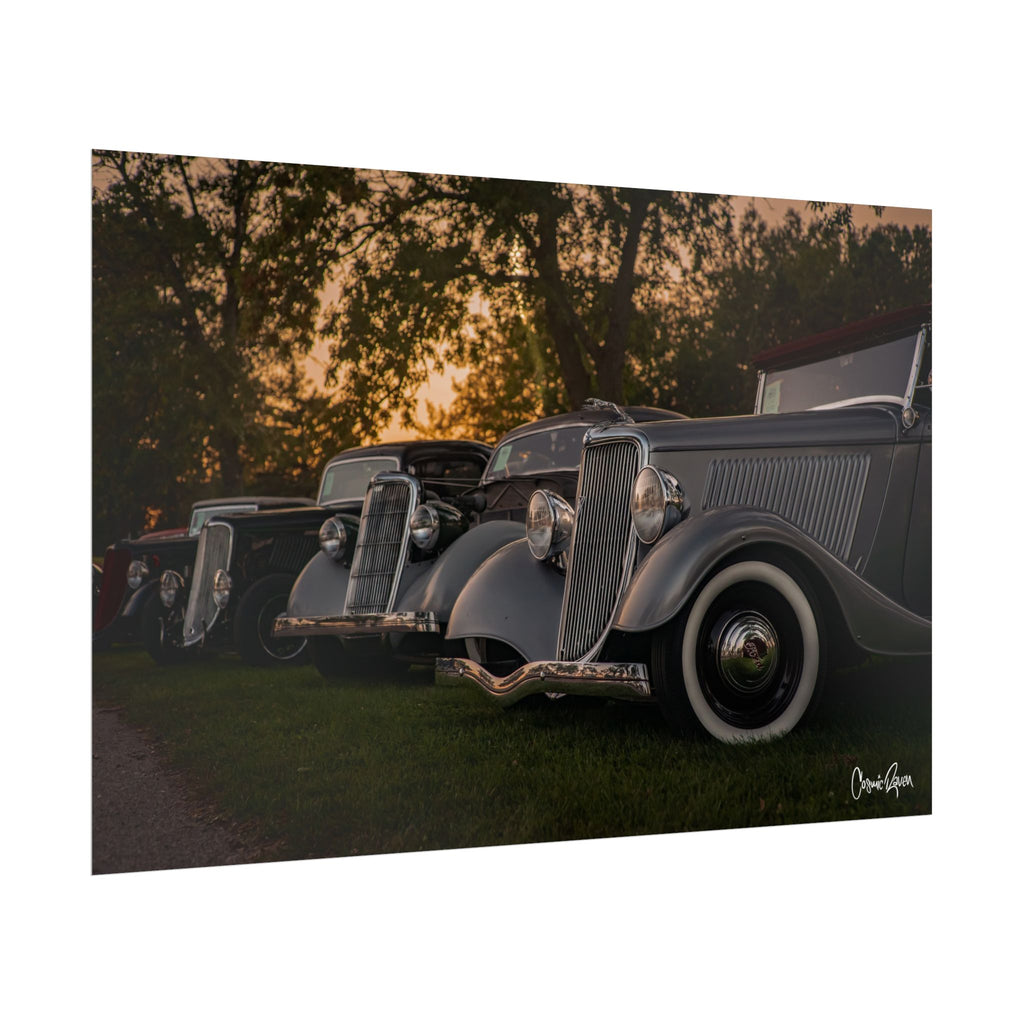 Vintiques Poster - Vintage Car Photography Wall Art
