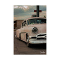 Peachy Keen Poster - Classic Car Photography Print Wall Art
