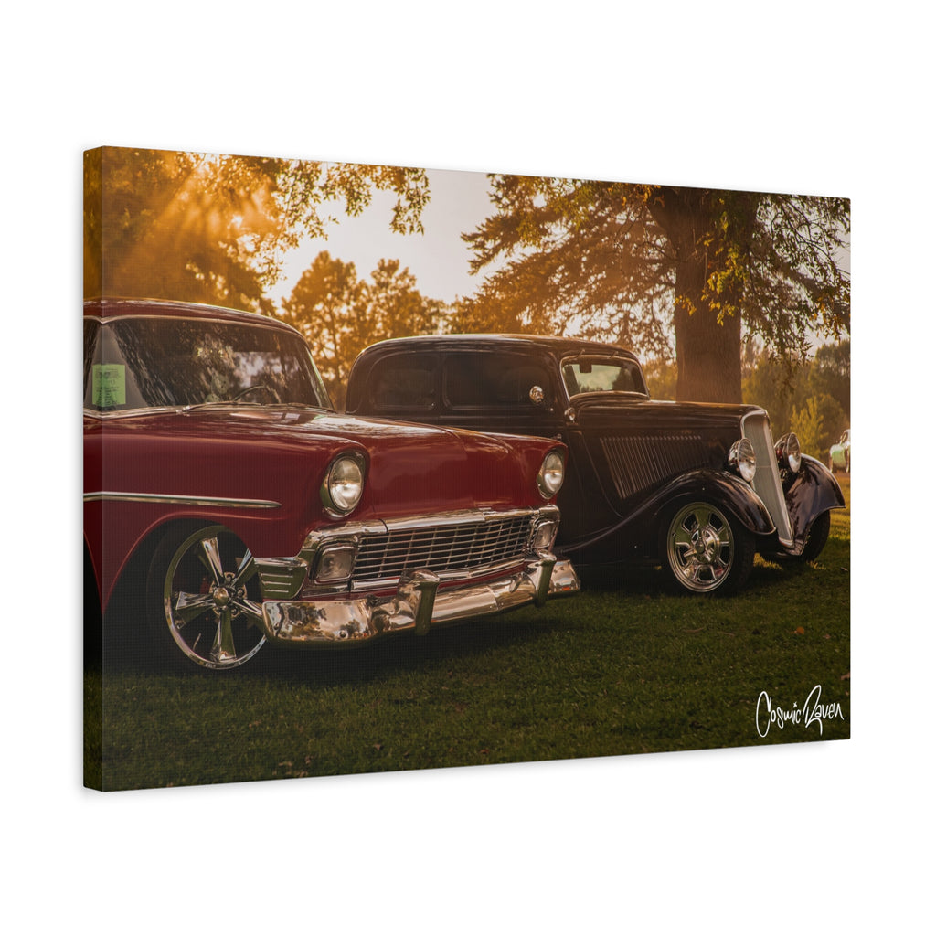 Lucky Draw Canvas - Classic Car Photography Wall Art