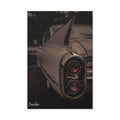 Chrome Phantom Canvas - Classic Car Photography Tail Light Moody