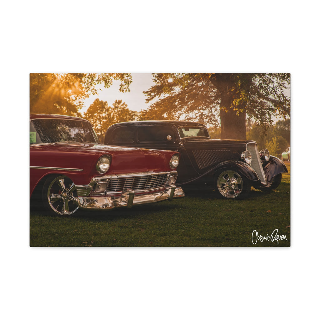 Lucky Draw Canvas - Classic Car Photography Wall Art
