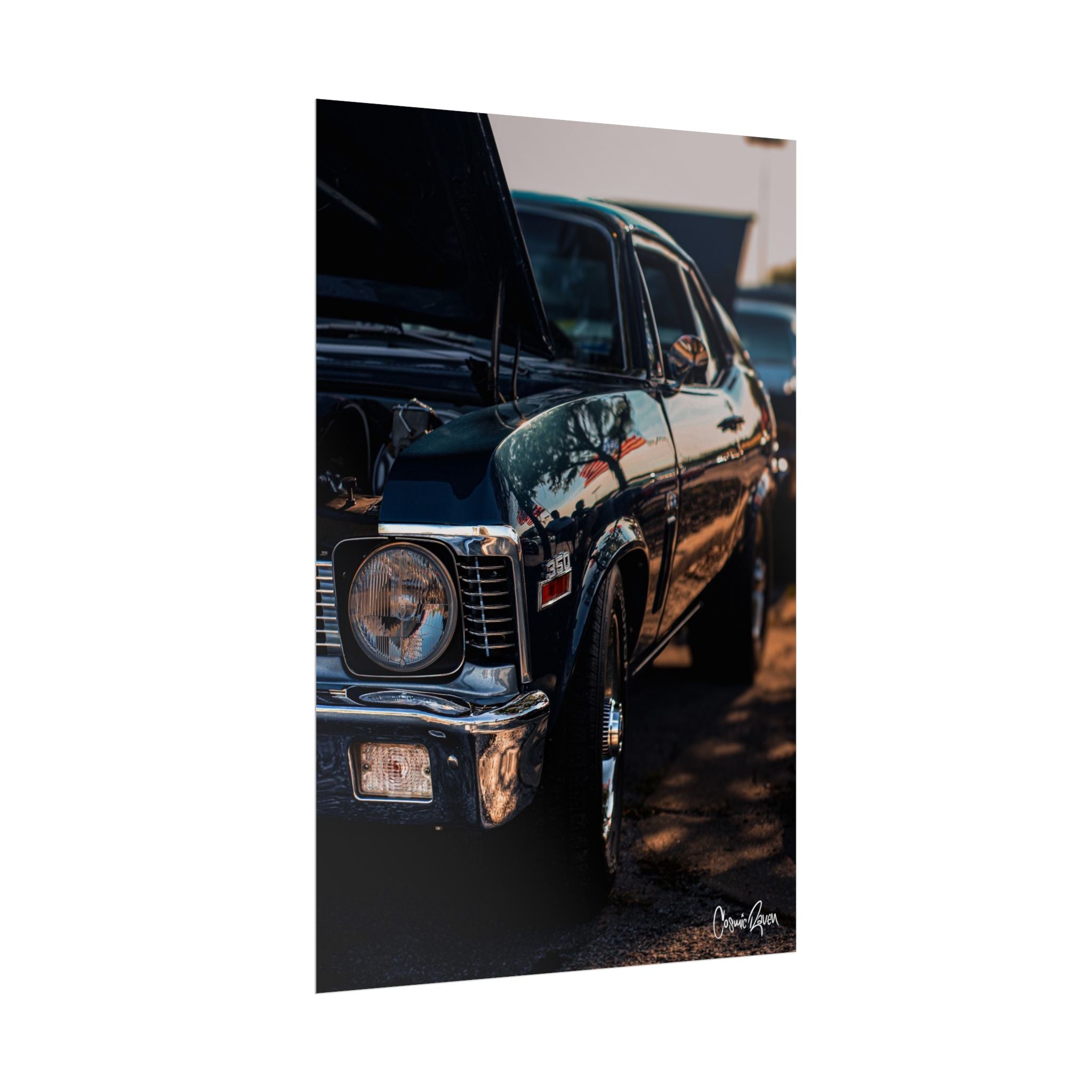 Summer Classic Poster - Vintage Muscle Car Wall Art Print
