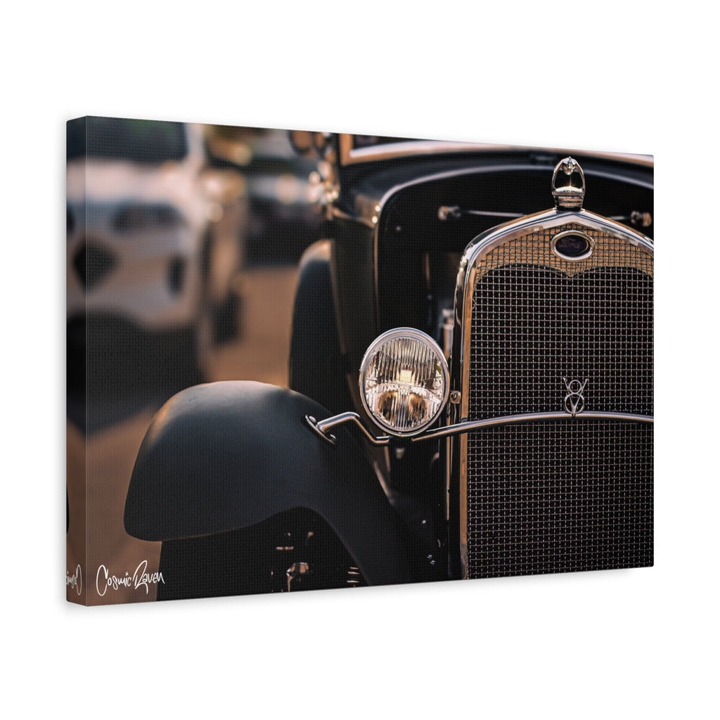 Iron & Ember Canvas - V8 Coupe Classic Car Art Print