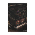 502 Canvas - Classic Muscle Car Photography Engine Art Canvas Print