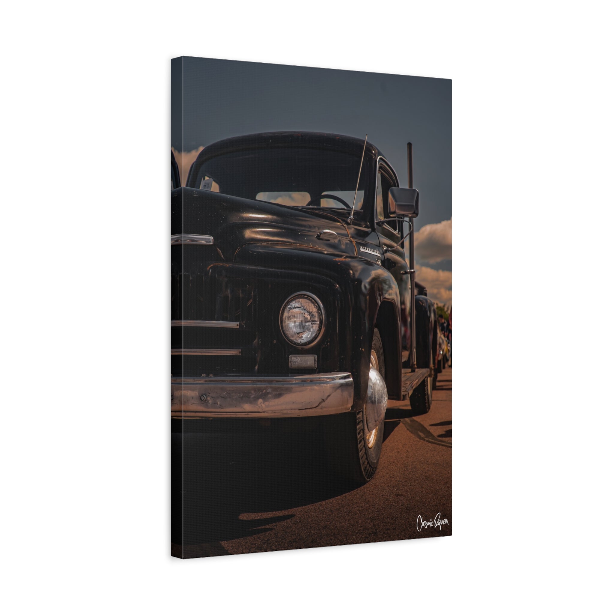 The Binder Canvas - International Vintage Truck Photography Canvas Print