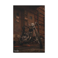 Iron Alley Canvas - Custom Chopper Motorcycle Matte Canvas, Stretched, 1.25"